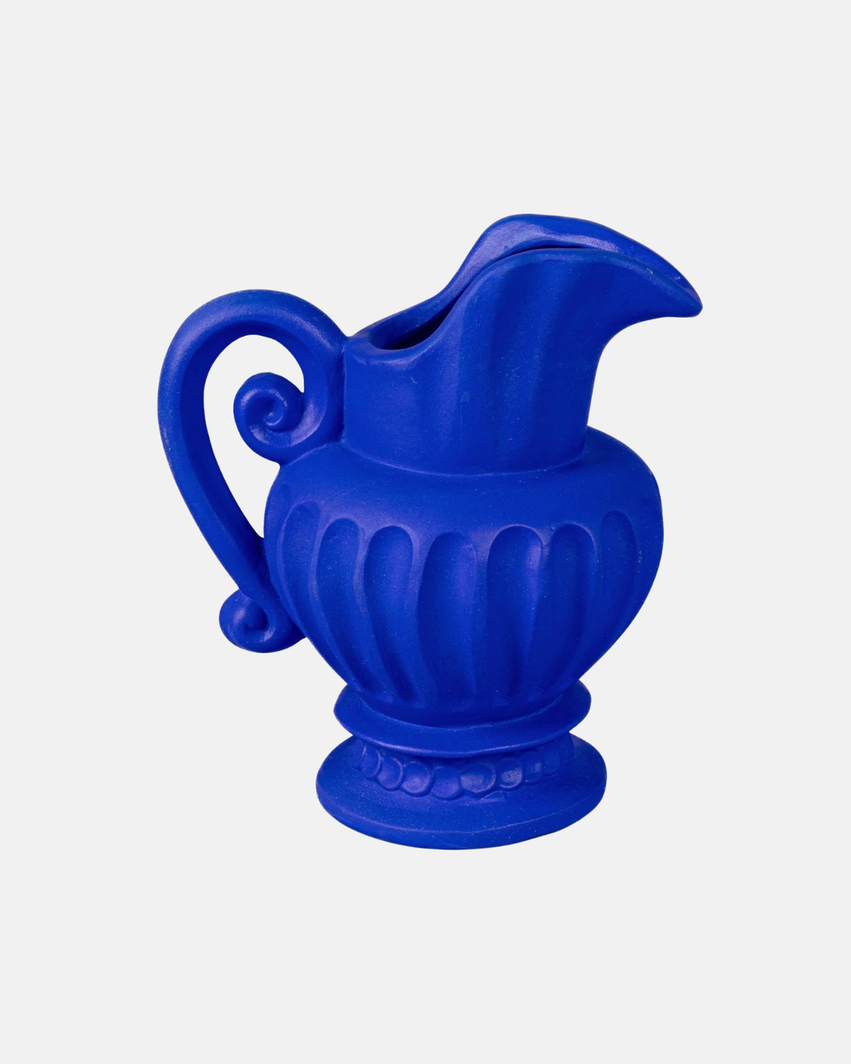 Terracotta Vase Caraffa Blue-thumbmail-1