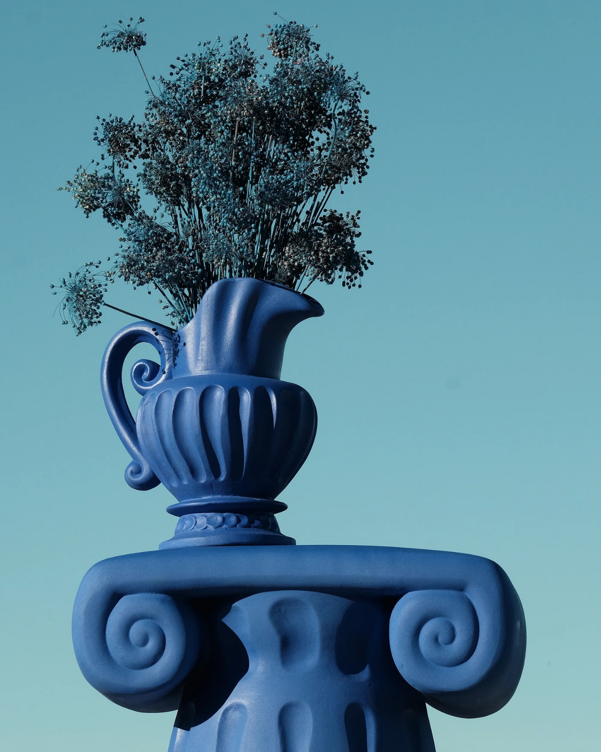 Terracotta Vase Caraffa Blue-thumbmail-4