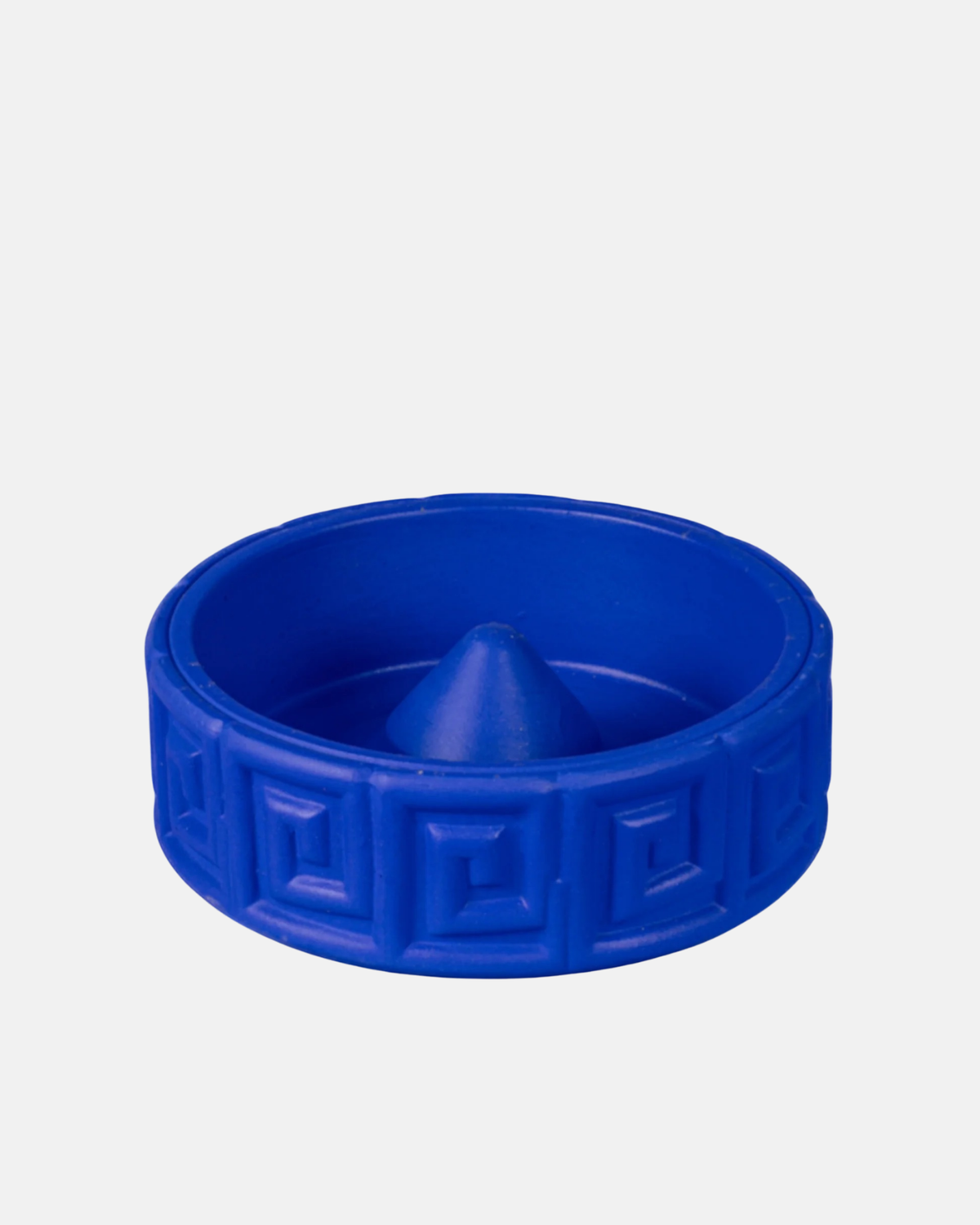 Terracotta Ashtray Greche Blue-thumbmail-2