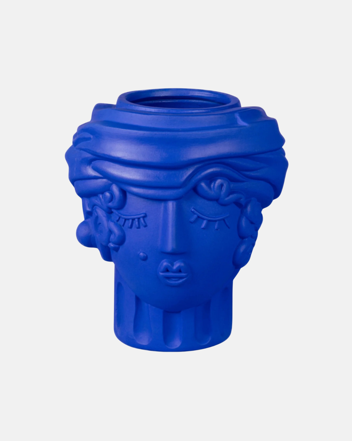 Terracotta Vase Women Blue-thumbmail-1
