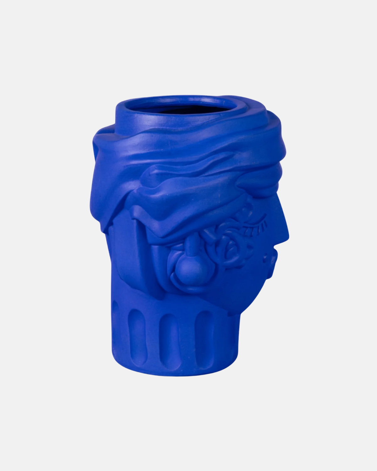 Terracotta Vase Women Blue-thumbmail-2
