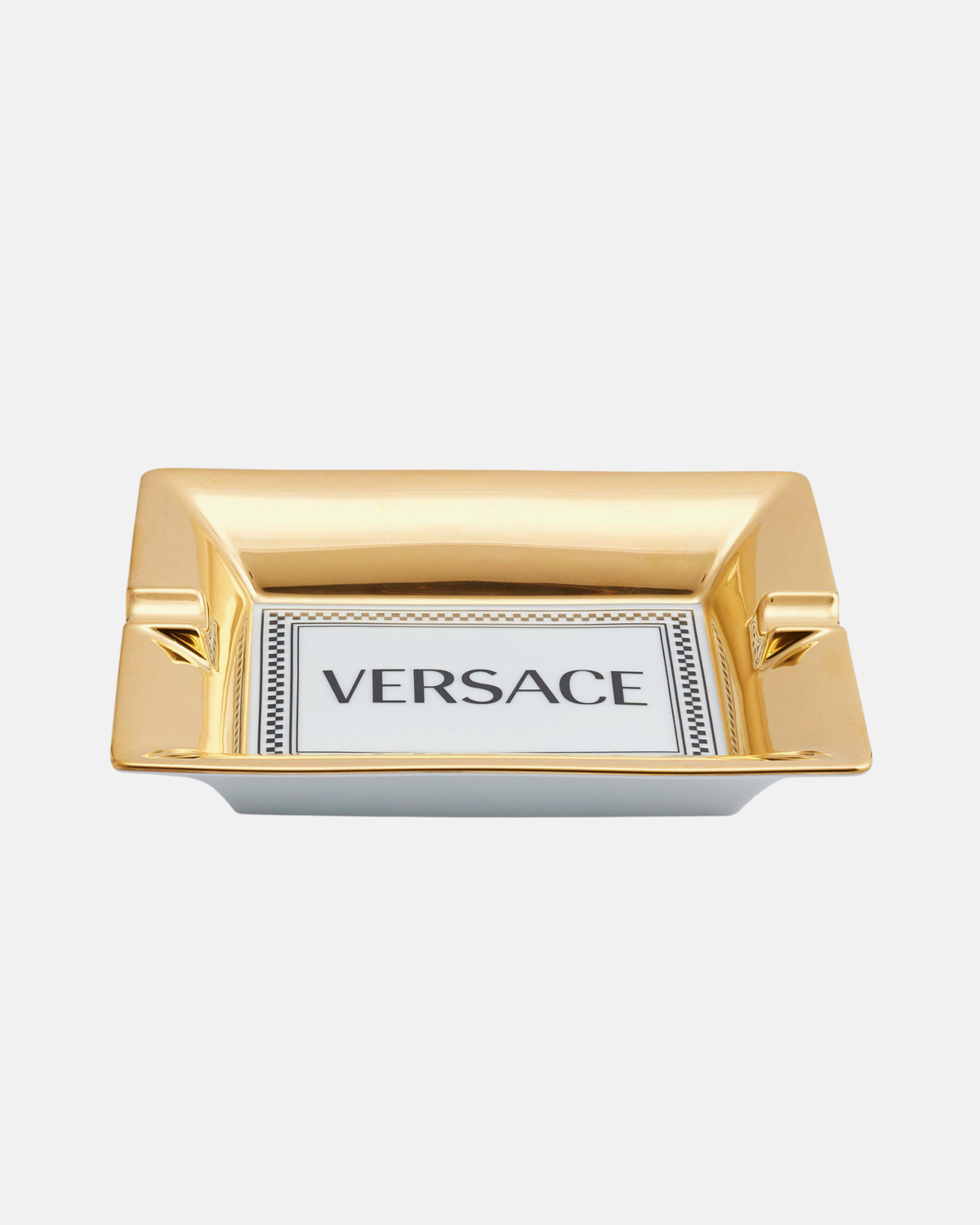 Medusa Rhapsody Ashtray Rectangular Small Gold-thumbmail-1