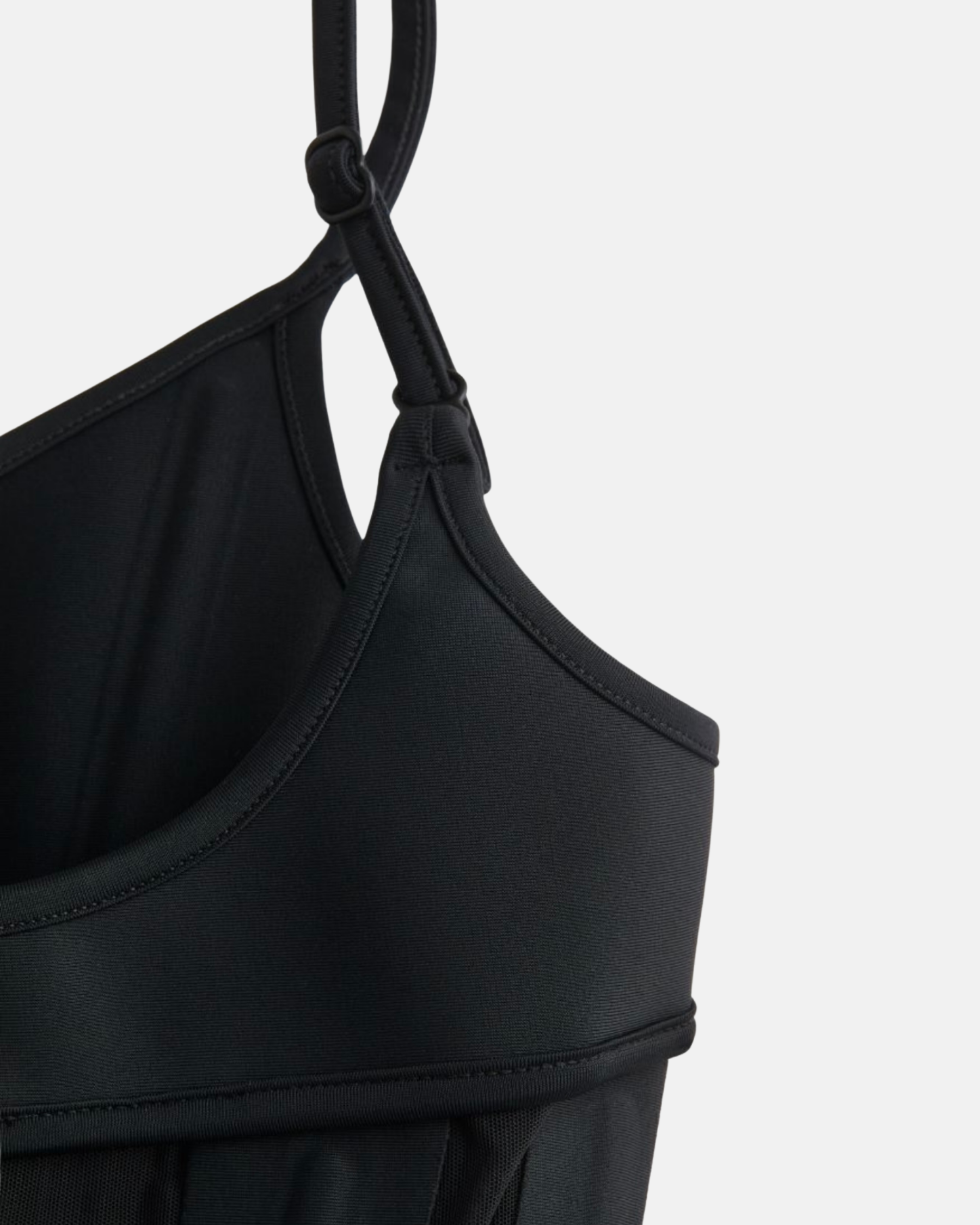 Mesh-panelled corset top-thumbmail-3