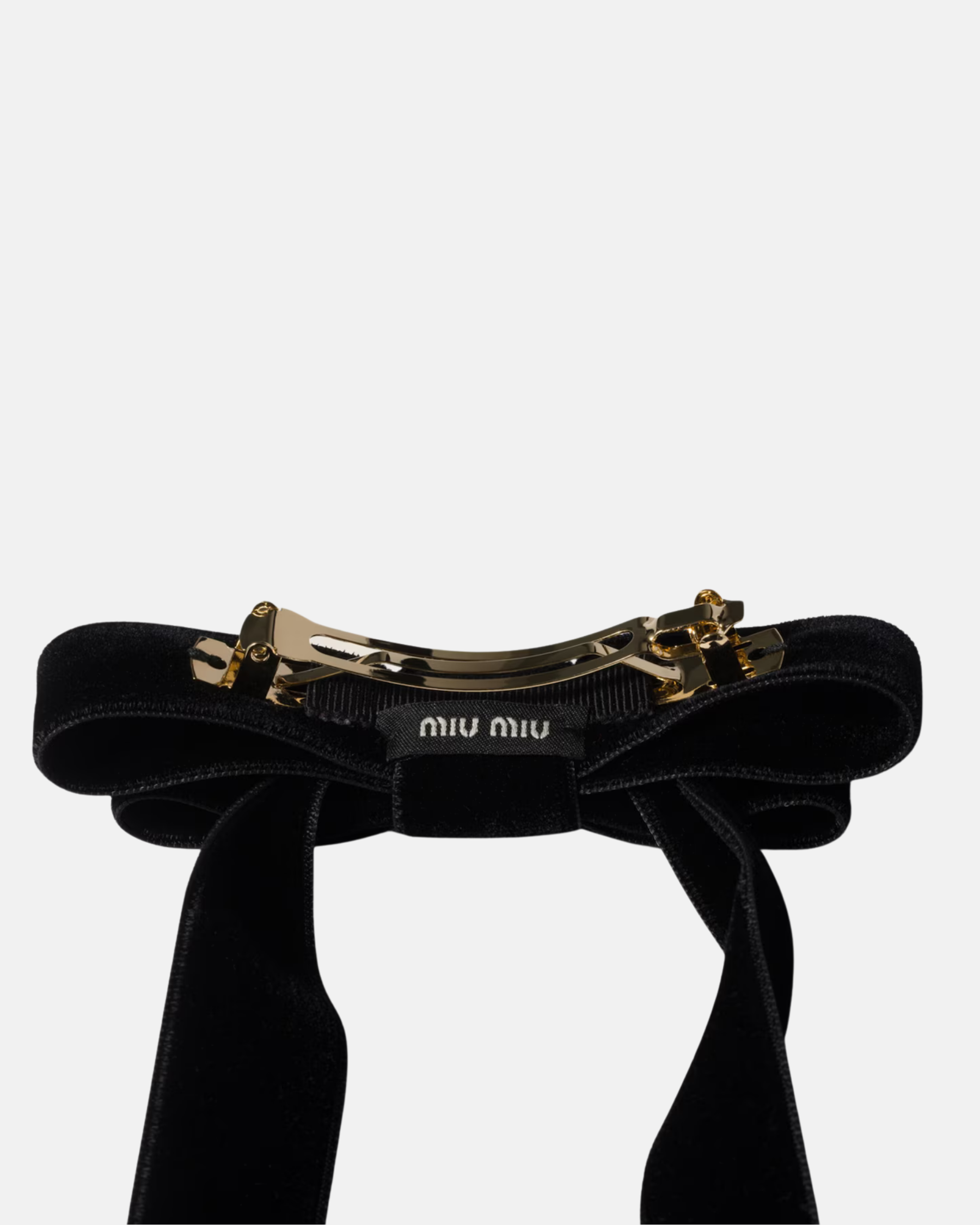 Velvet Bow Hair Clip-thumbmail-3