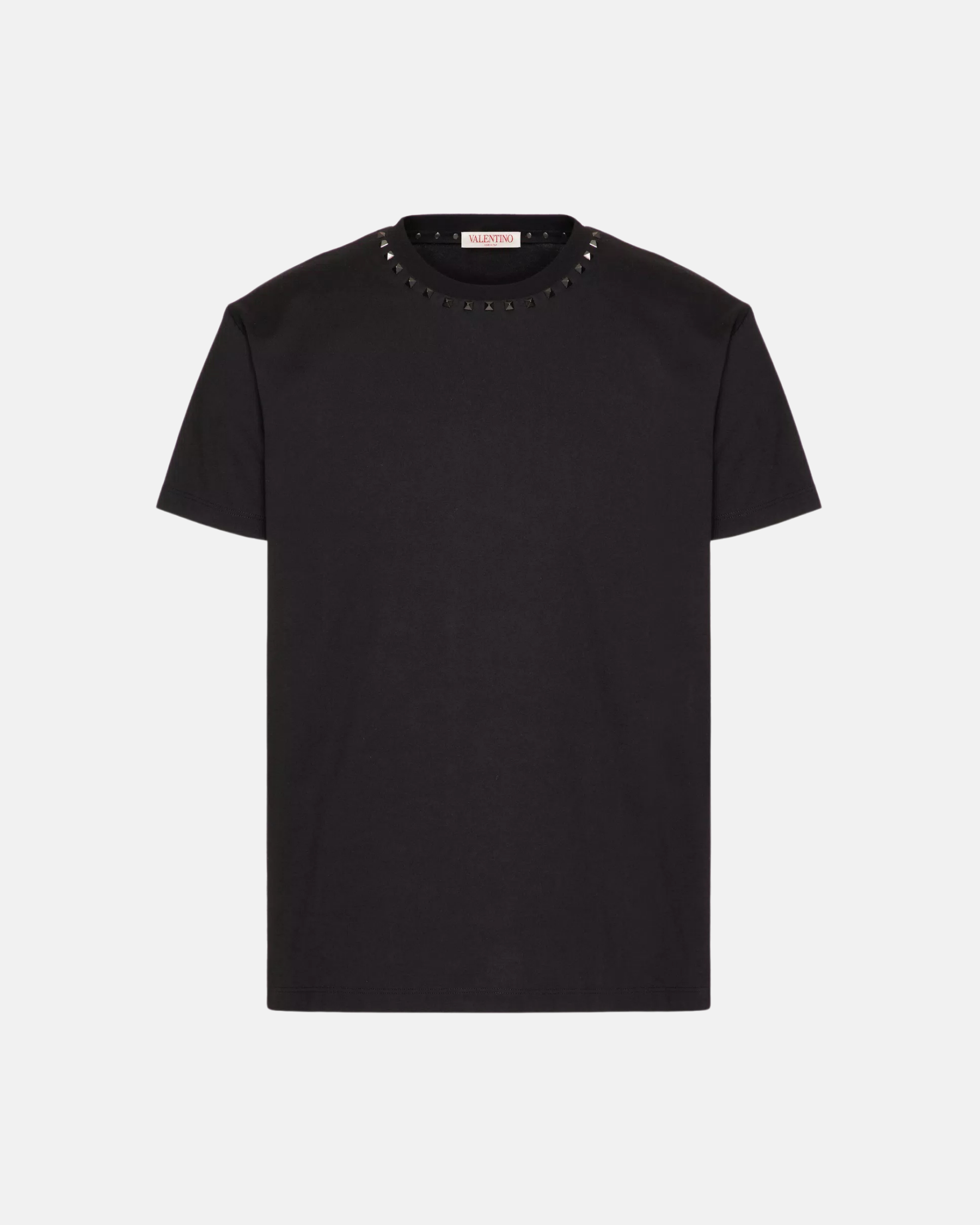 T-shirt with Studs in Black