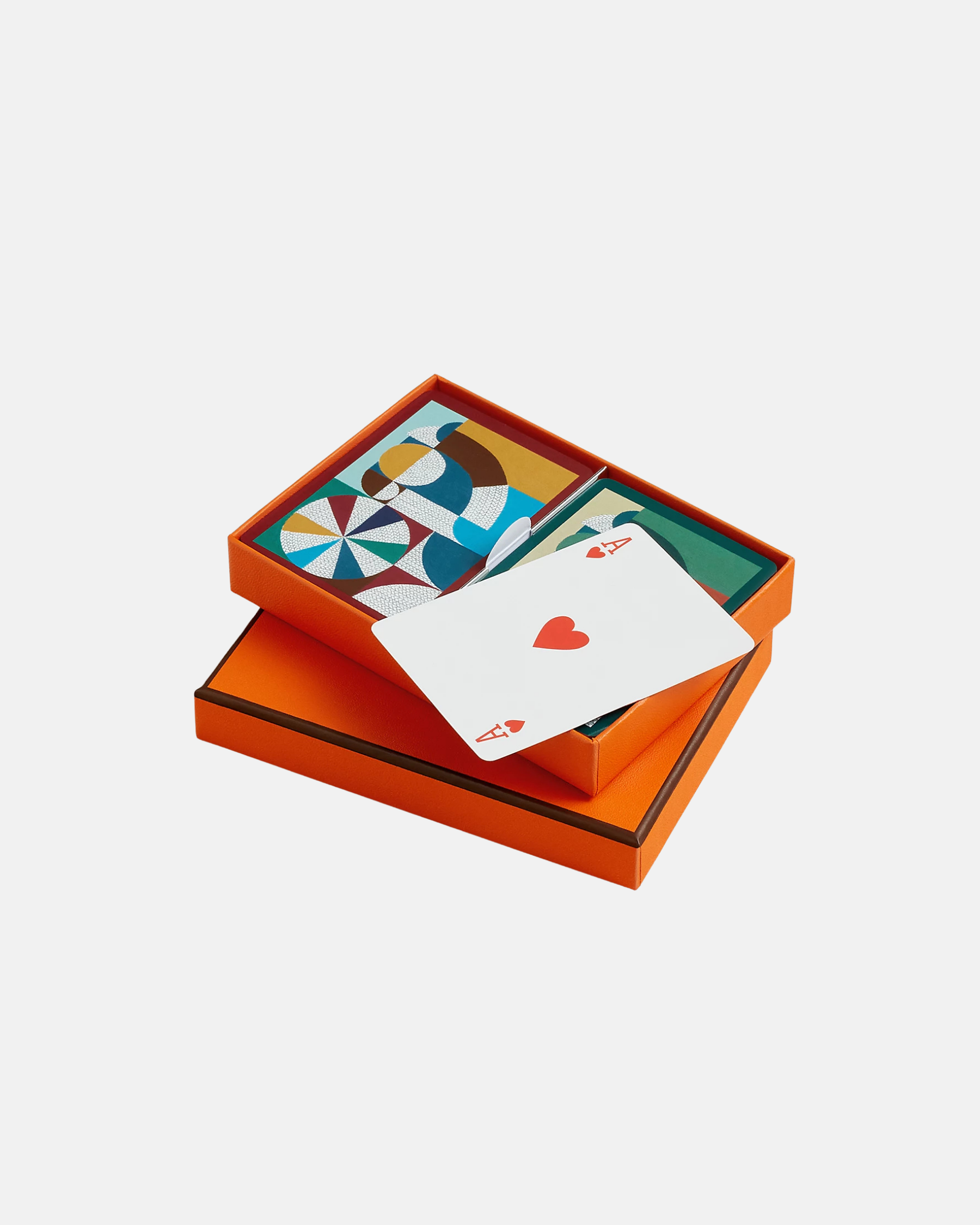 Set of 2 Cheval Natte Poker Playing Cards