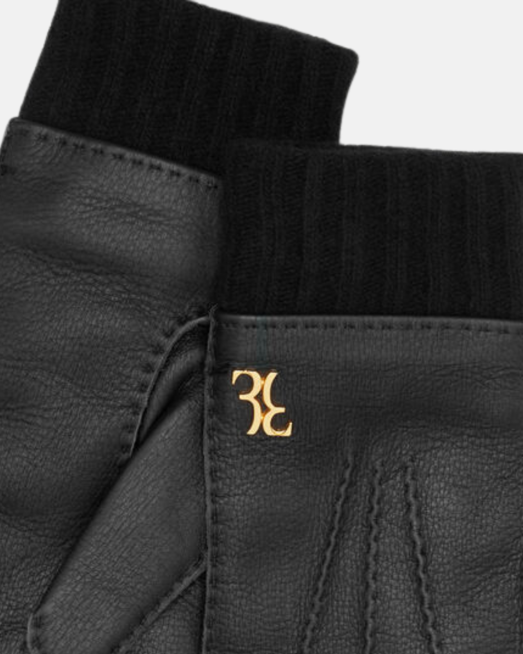 Embossed Leather Gloves