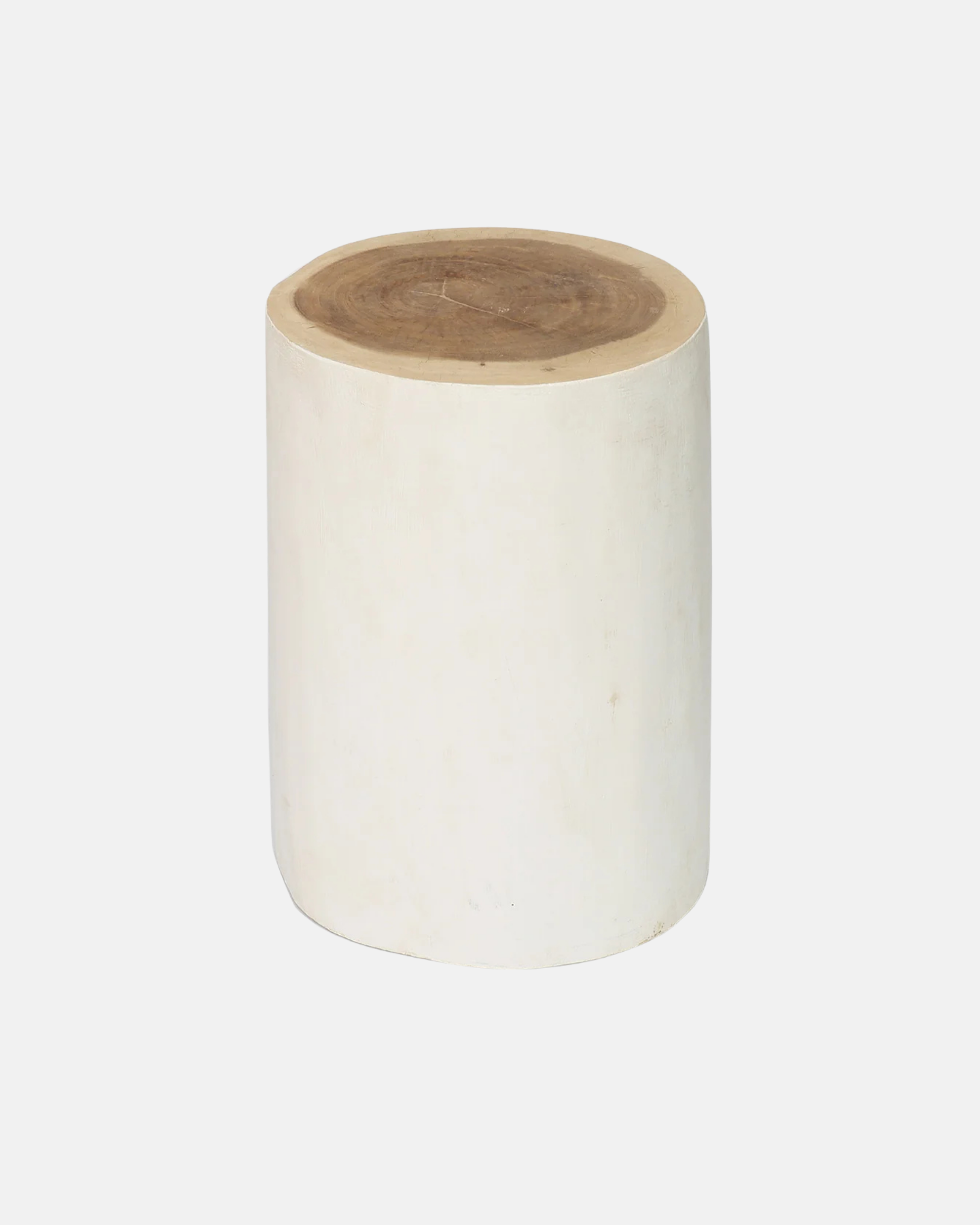 The Tribe Stool - Natural White