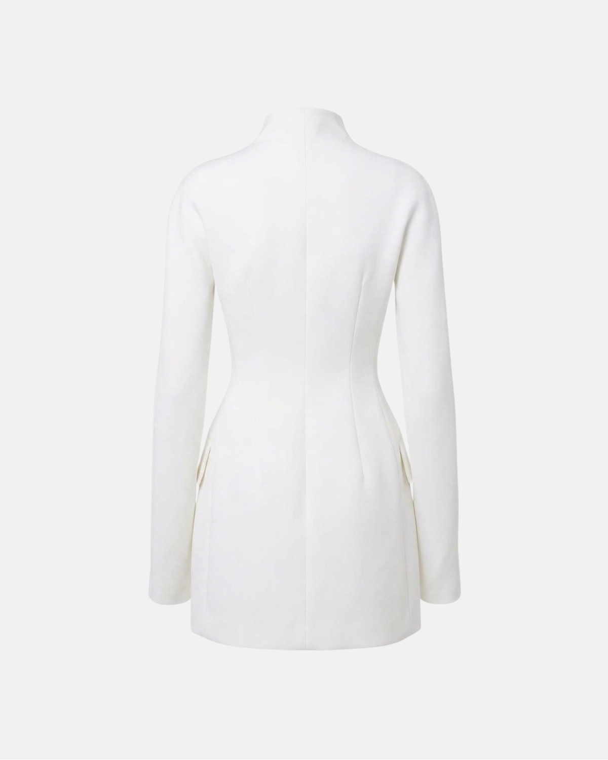 Ketch long-sleeve cotton minidress