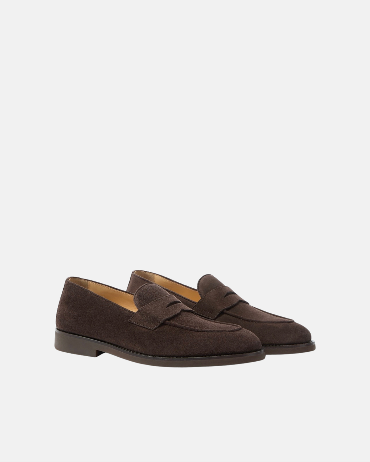 Suede Penny loafers