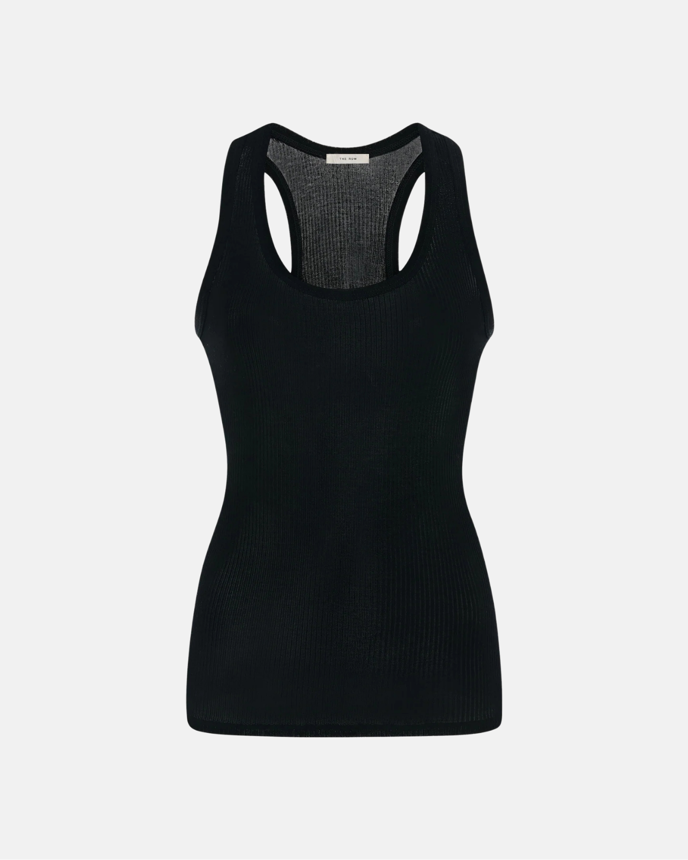 Cendrea Ribbed-Knit Cotton Tank Top