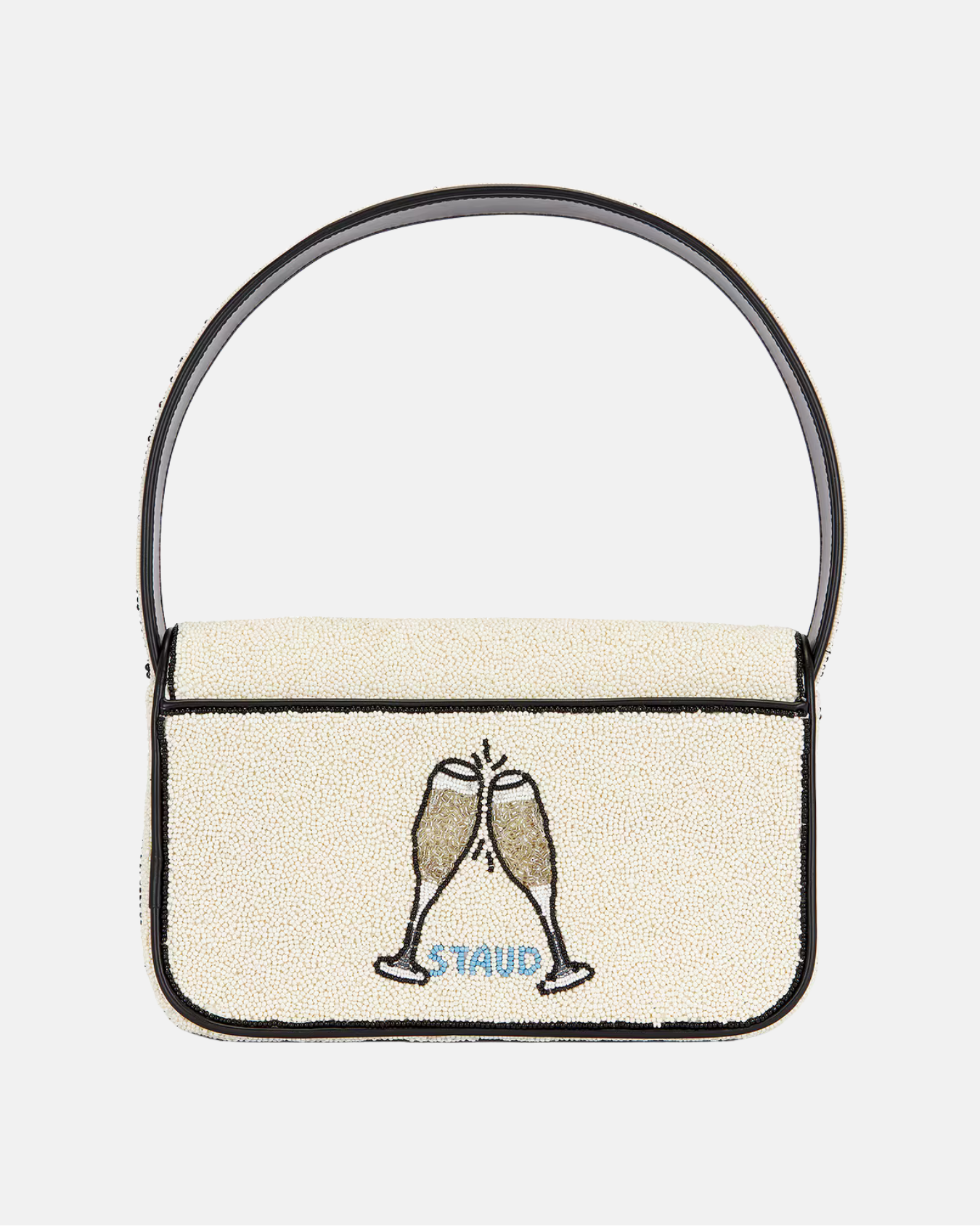 Tommy Beaded Caviar Dreams Shoulder Bag