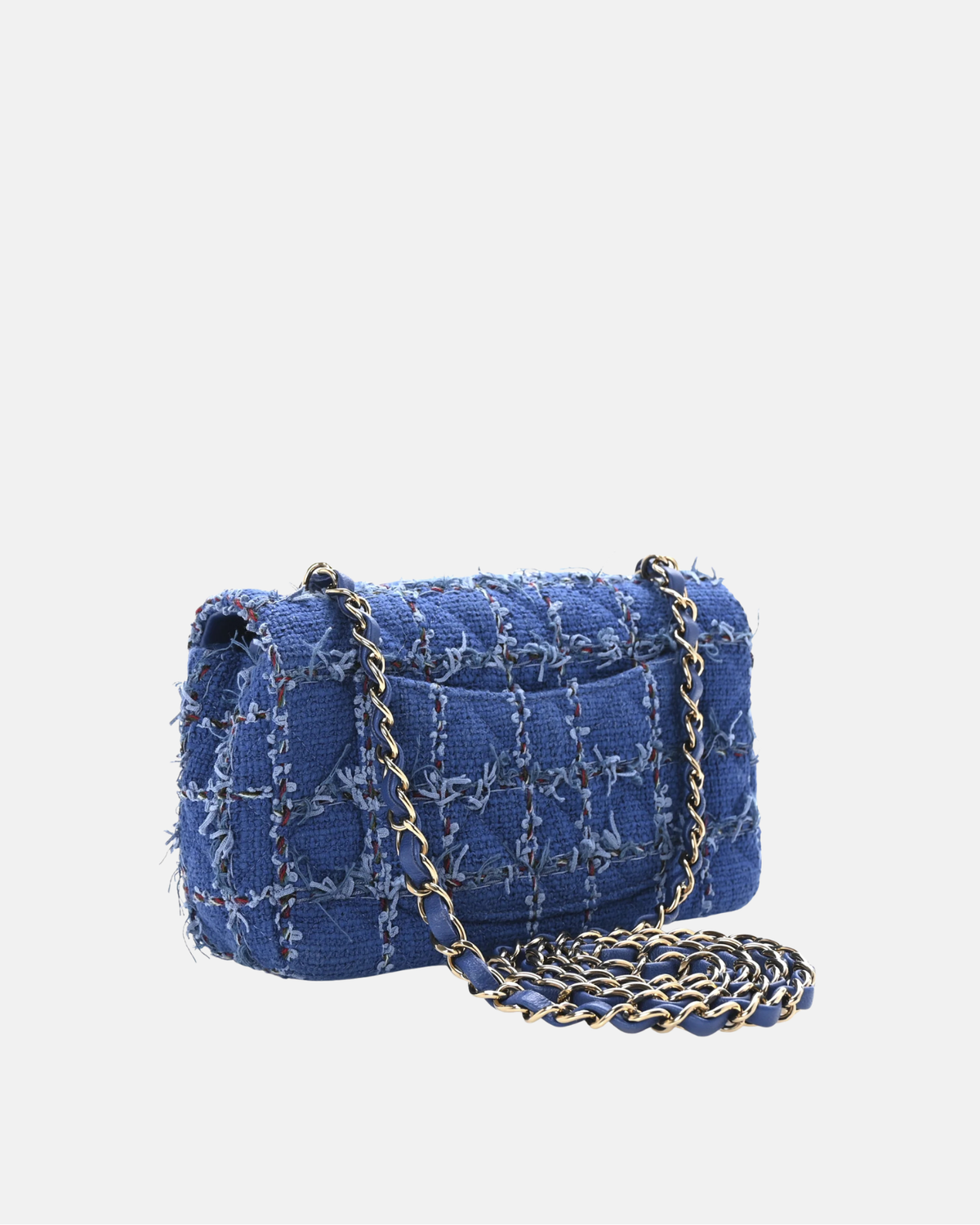Mini Classic Flap tweed shoulder bag-thumbmail-2