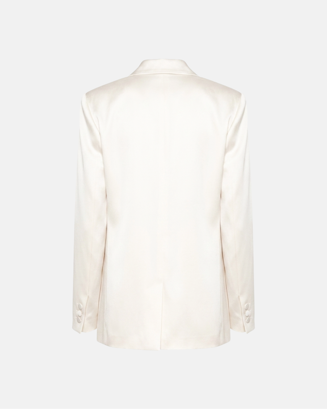 Single-Breasted Blazer in White