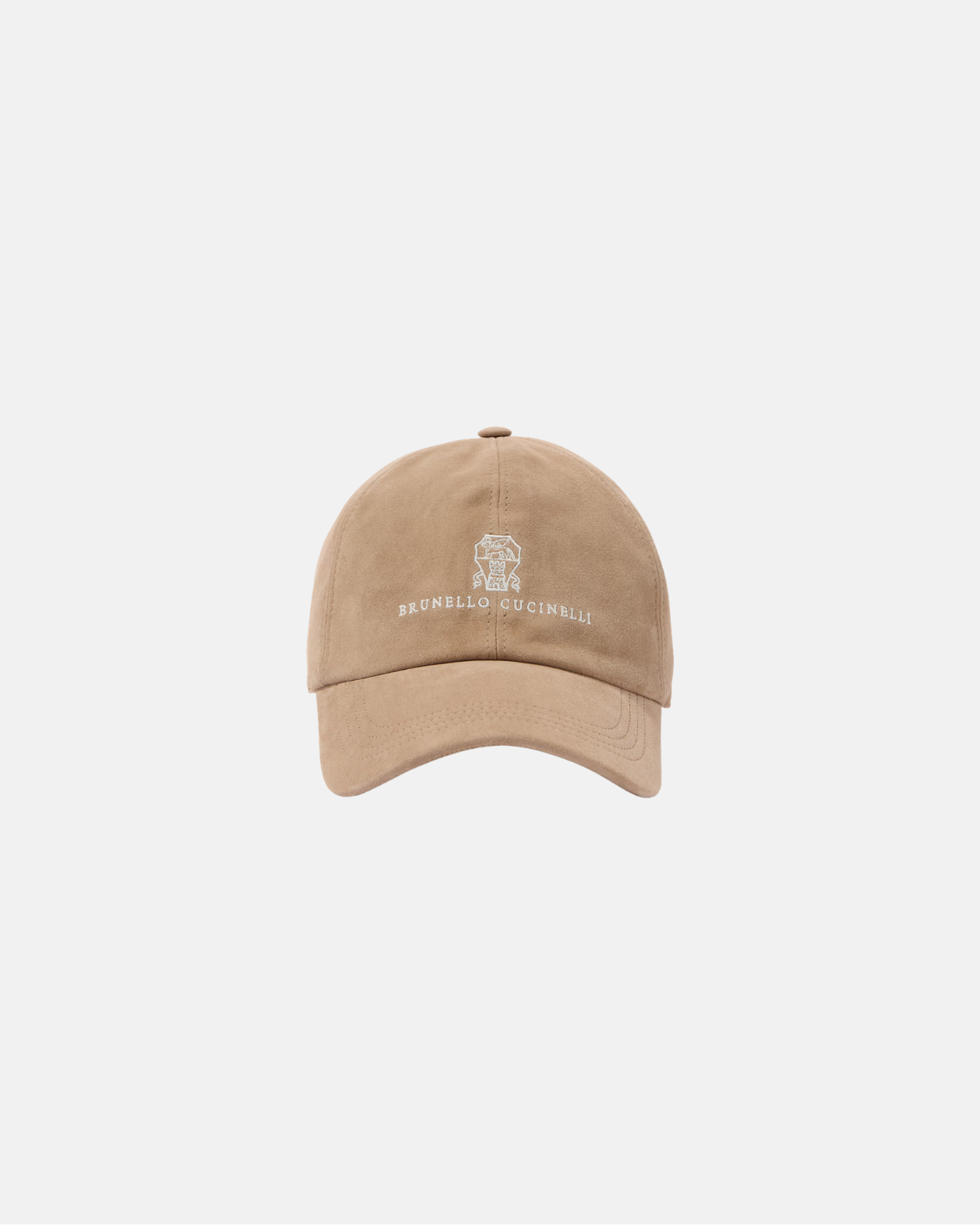 Men's Natural Logo Suede Baseball Cap