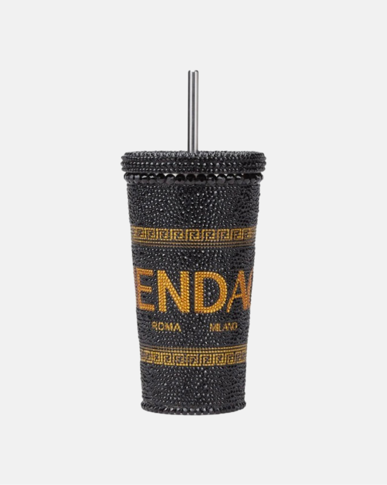 Black Metal Logo Travel Cup