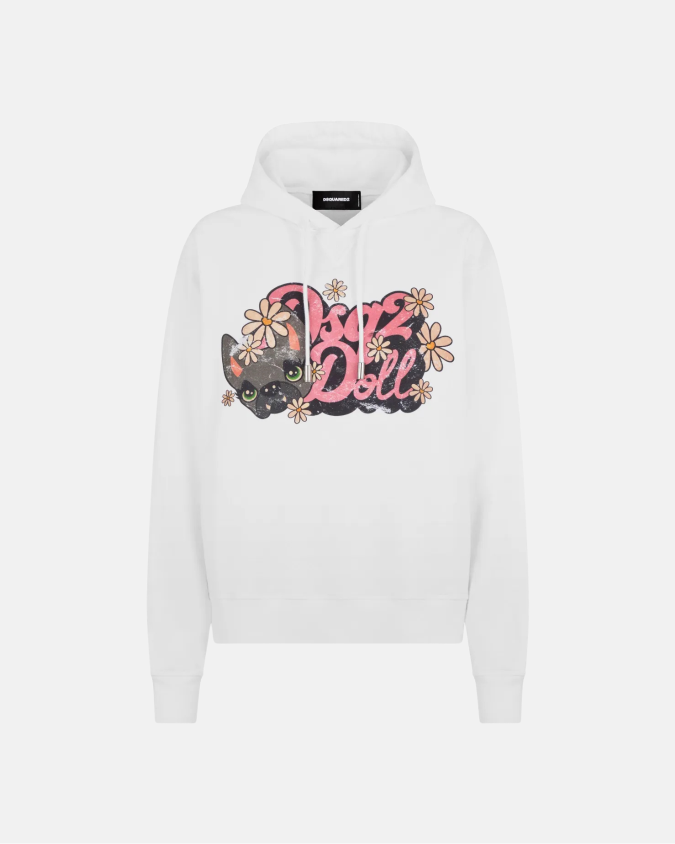 Logo-Print Jersey Hoodie