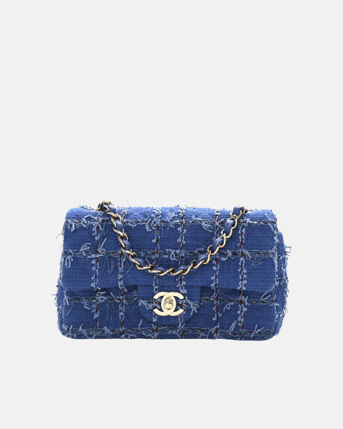 Mini Classic Flap tweed shoulder bag-thumbmail-1