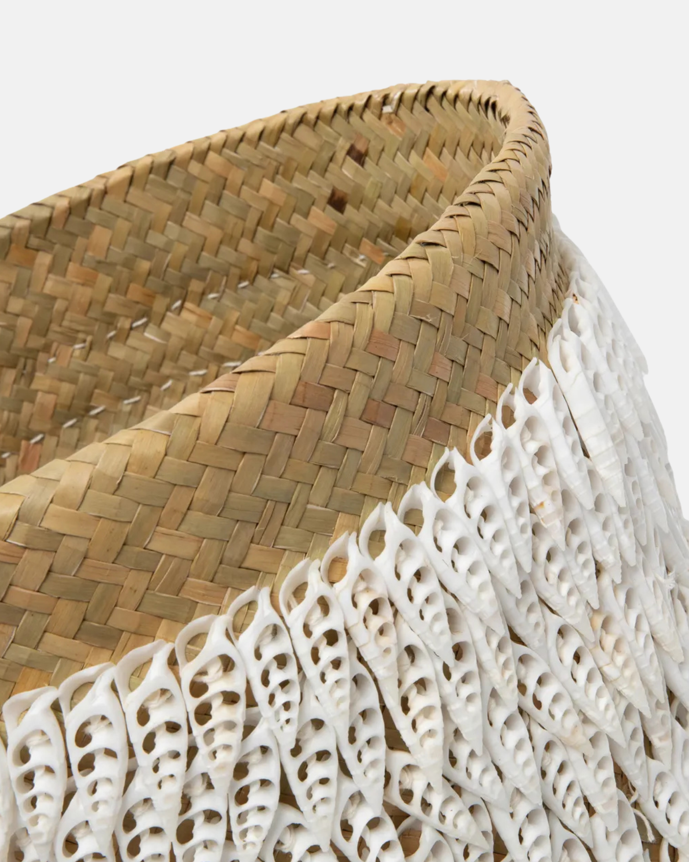 The Pandan Basket #2 - Natural White