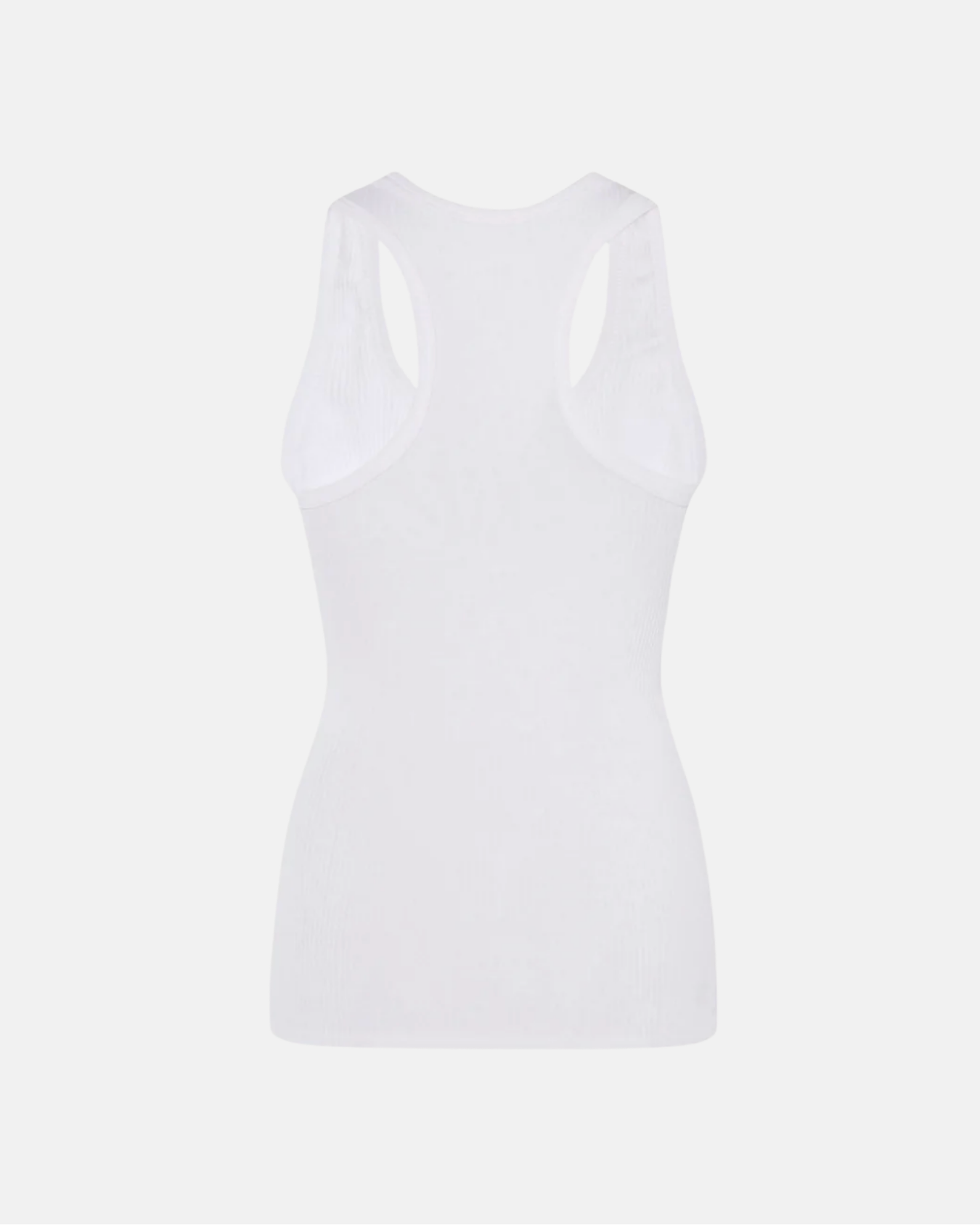 Cendrea Ribbed-Knit Cotton Tank Top