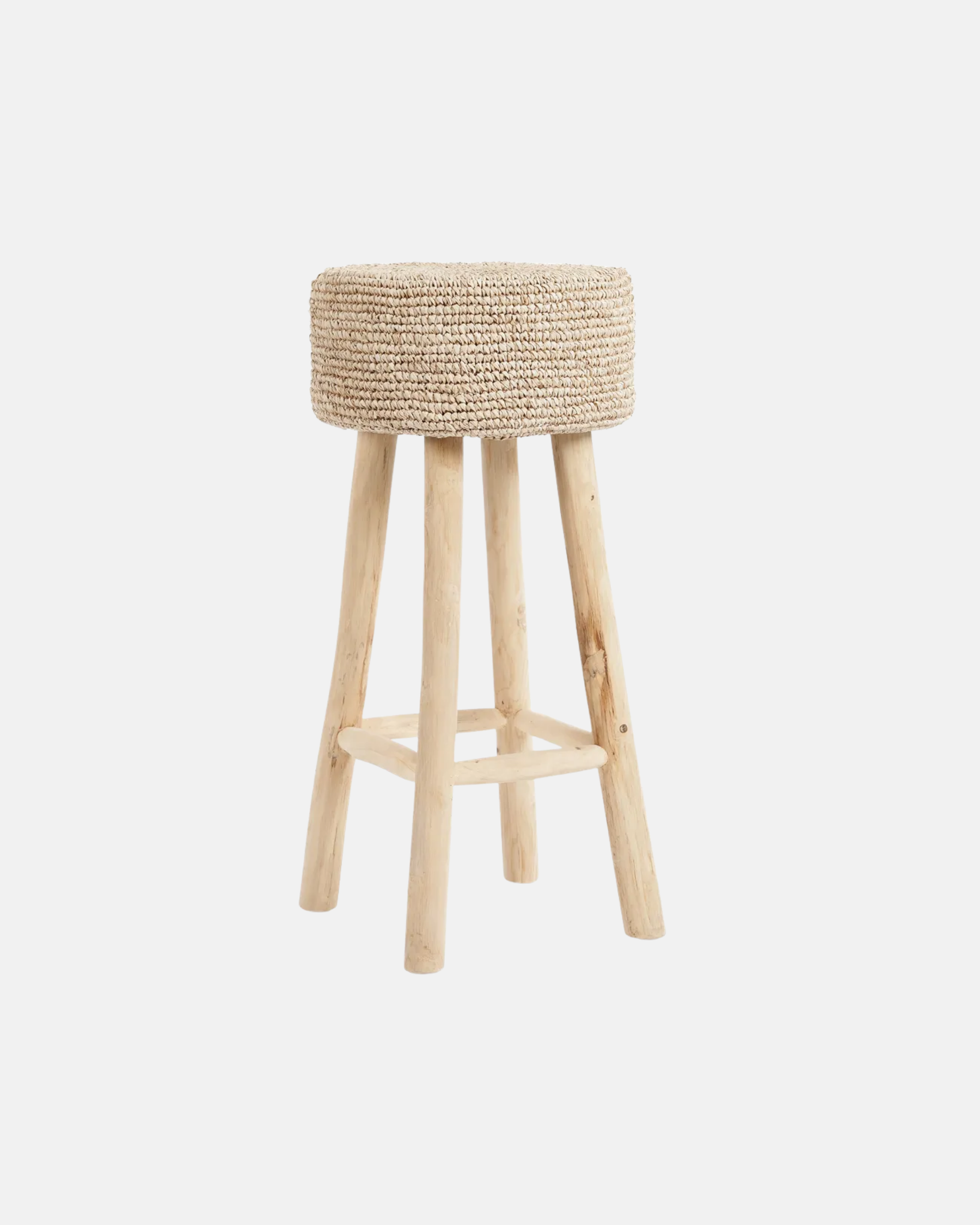 The Raffia Bar Stool