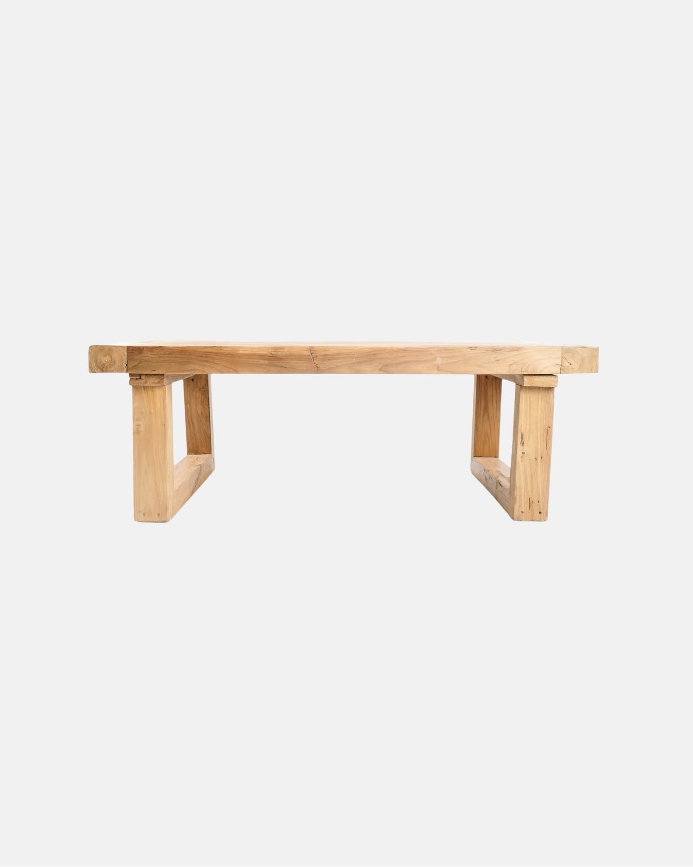 The Reclaimed Teak Coffee Table - Natural