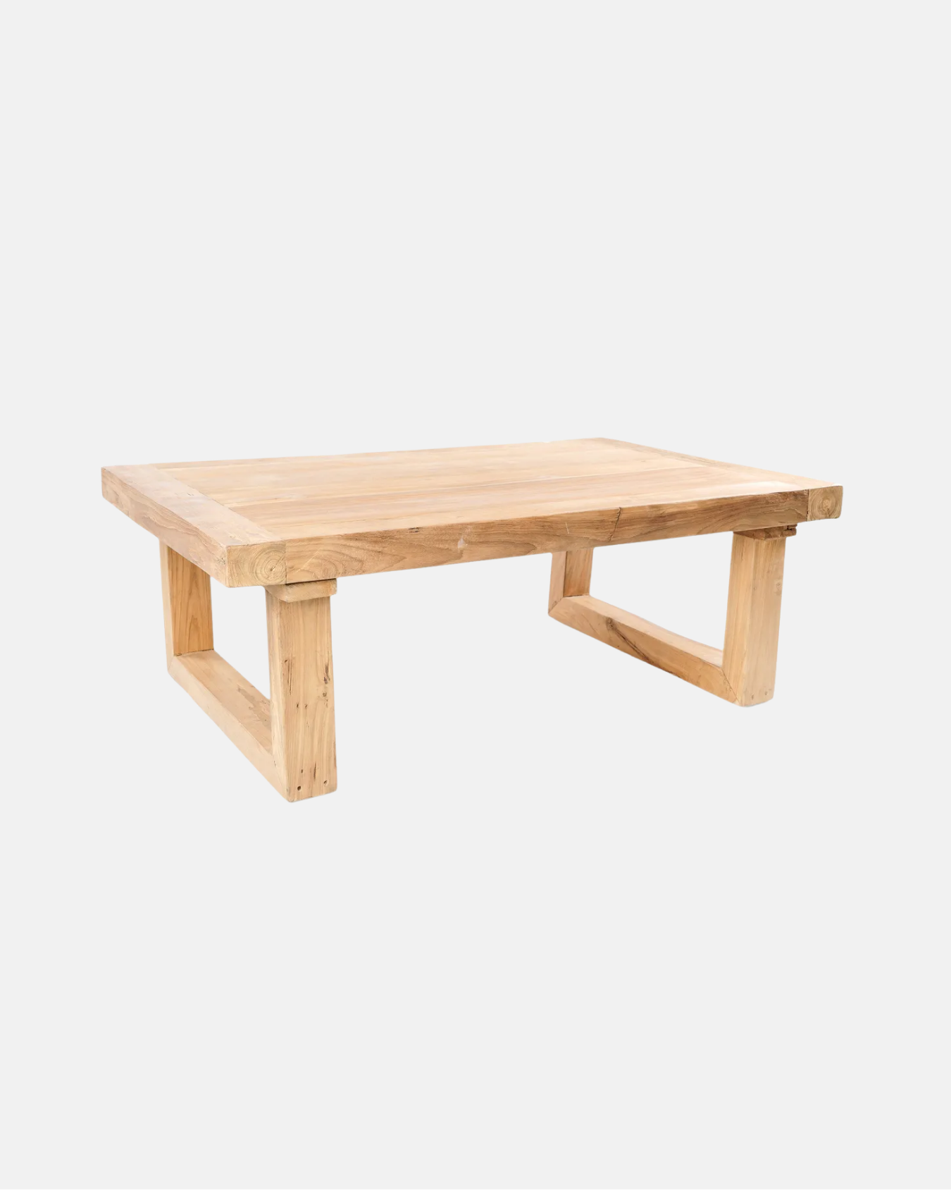 The Reclaimed Teak Coffee Table - Natural