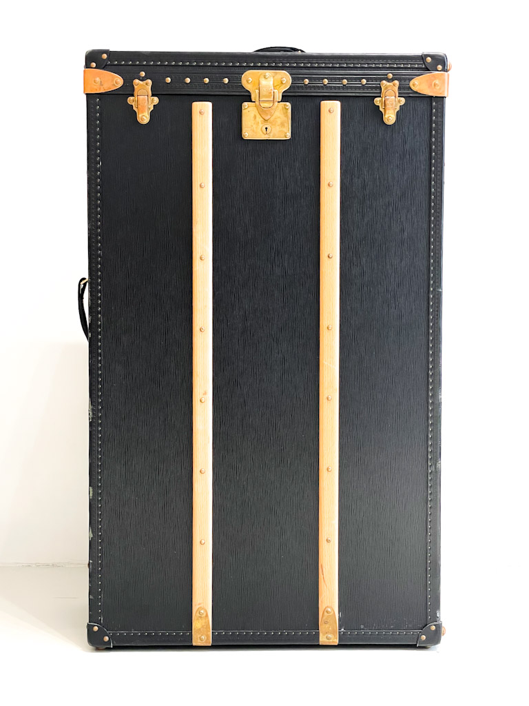 Home :: SHOP FOR HOME :: Collectibles :: Louis Vuitton Black Epi Leather  Wardrobe Trunk - The Real Luxury