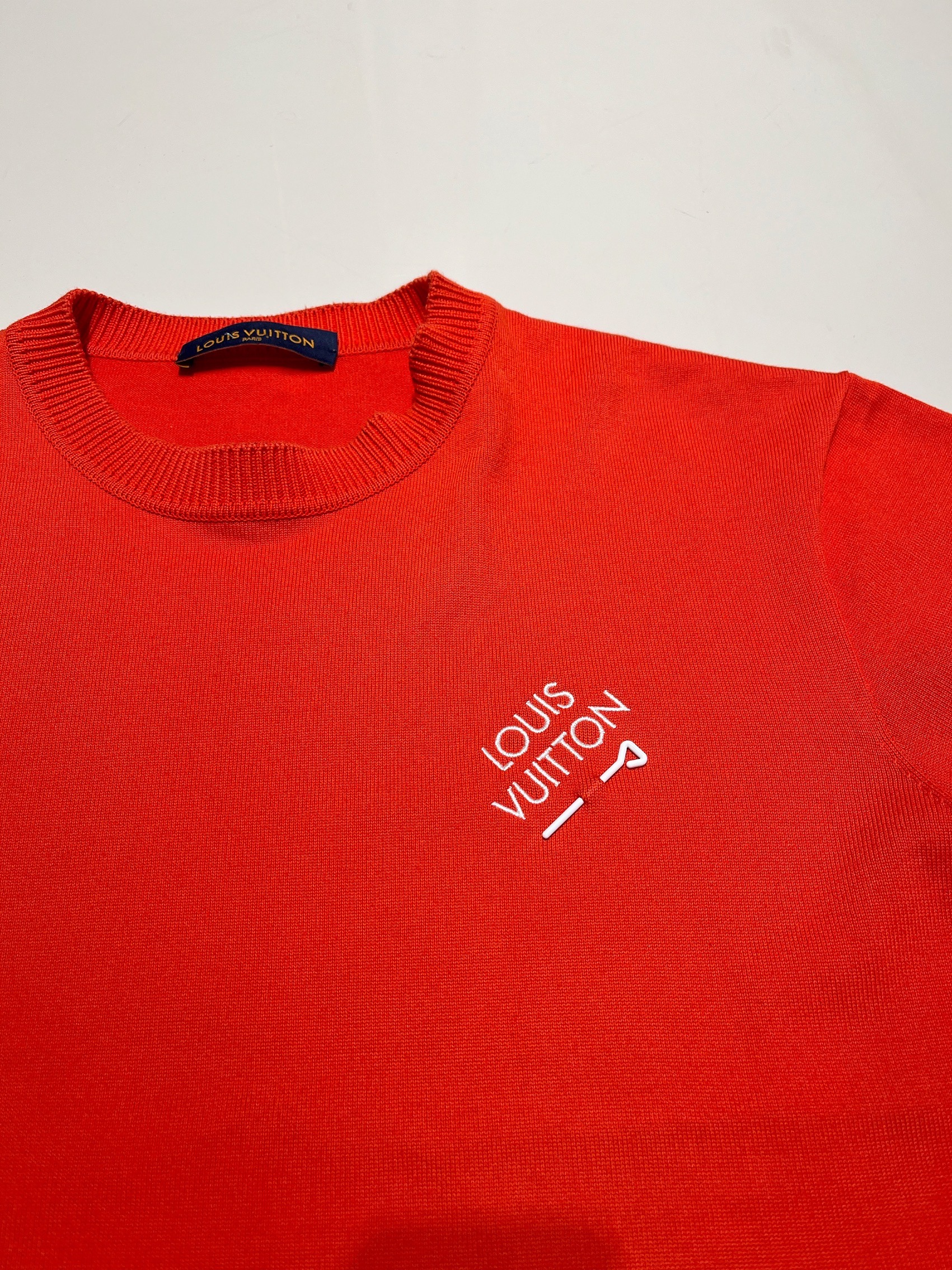 Louis Vuitton Monogram Embossed T-Shirt - Red T-Shirts, Clothing -  LOU131374