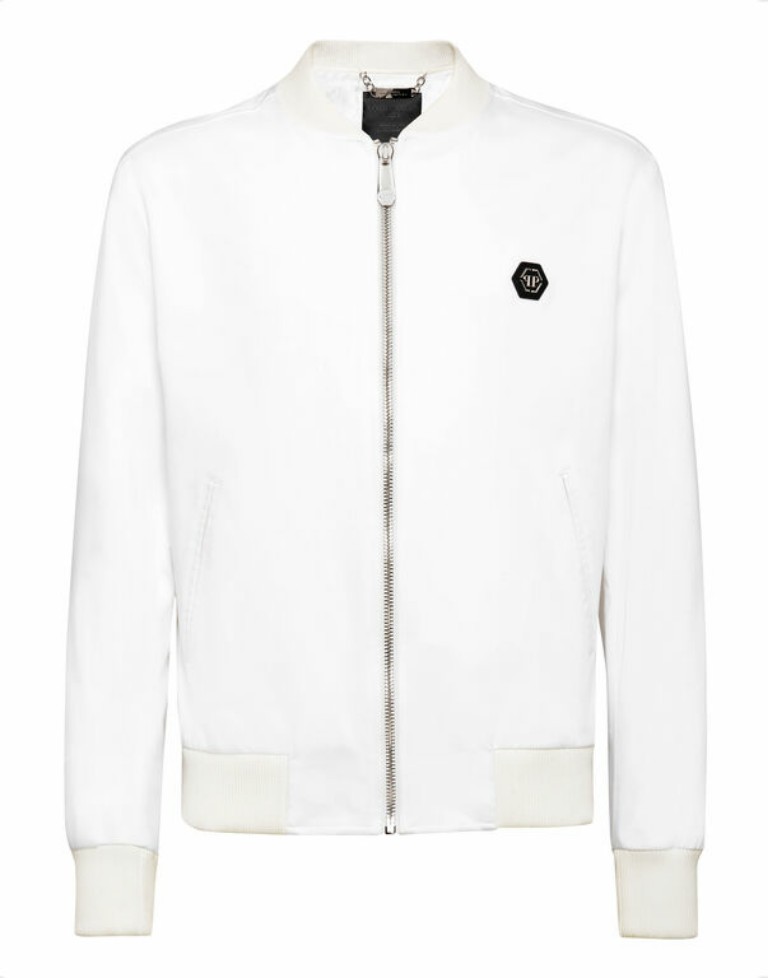 Men :: Clothing :: Jackets :: Philipp Plein Satin Bomber Elegant Jacket ...