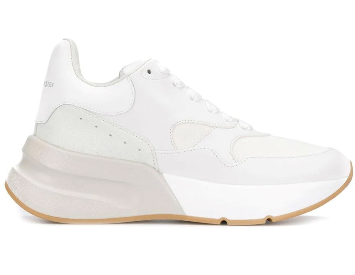 Alexander McQueen Sneaker with wide rubber sole White | Sneakers