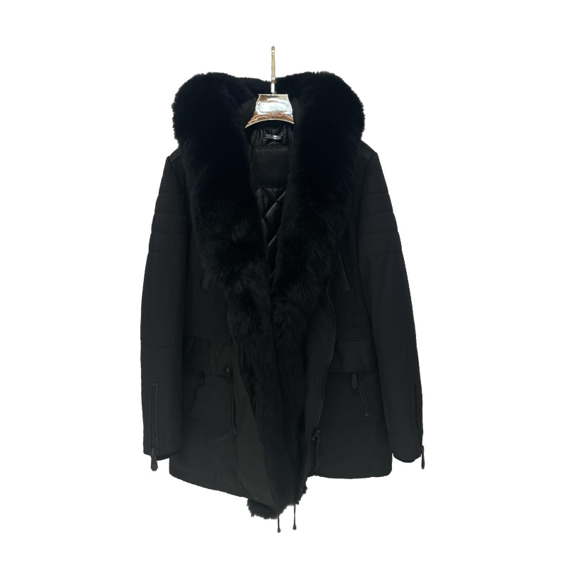 Philipp Plein Wool Iconic Plein Hooded Parka Coat in Black for Men Mens Clothing Coats Parka coats 
