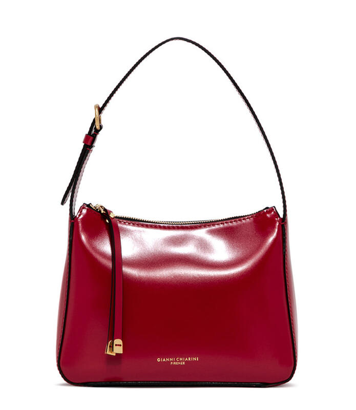 Gianni Chiarini Siria Red Leather Bag