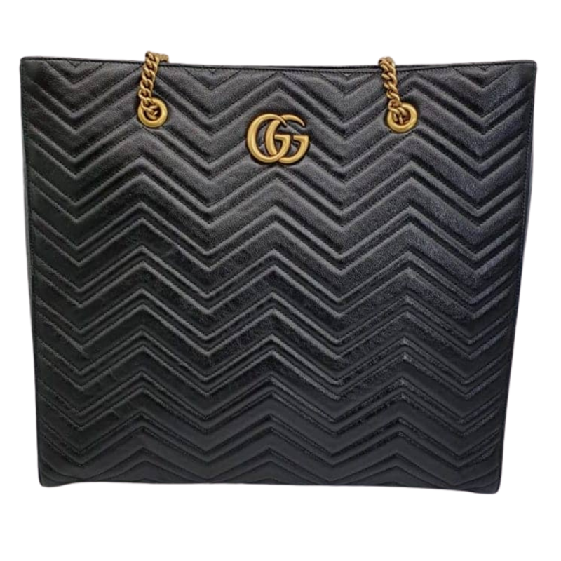Gucci Black Large Marmont Tote