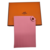 Hermès Tarmac Epsom Rose Confetti / Brique Passport
