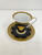 Versace Rosenthal I Love Baroque Black Coffee Cup & Saucer