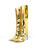 Alexandre Vauthier 85 Metallic Knee High Boots