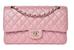 Chanel Pink Iridescent Caviar Classic Flap Bag