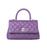 Chanel Purple Small Coco Top Handle Bag