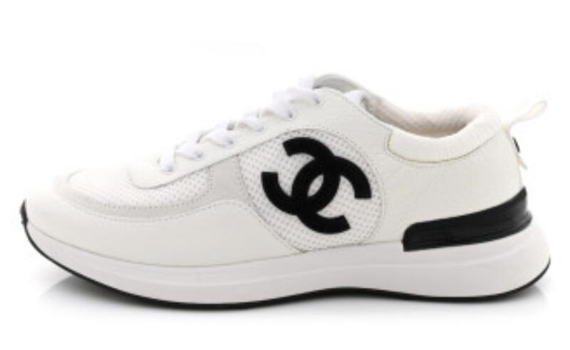 Chanel Leather Low Trainers