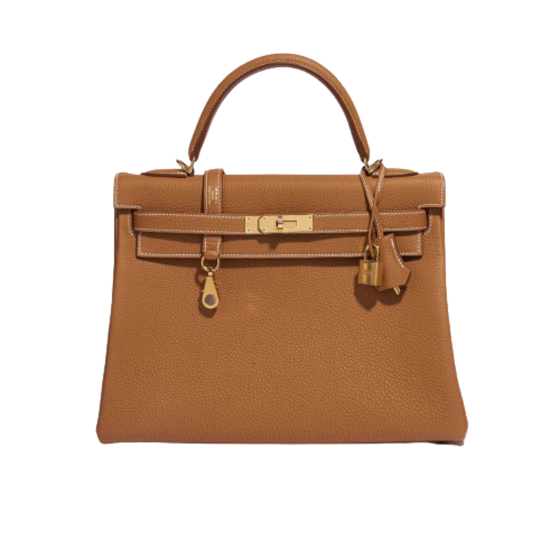 Hermès Kelly 28 Gold To Go with Gold Hardware