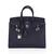Hermès Birkin 25 Blue Indigo Epsom Sellier Palladium Hardware