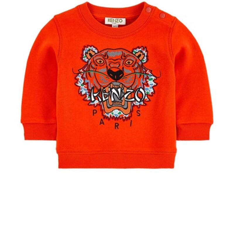 Kenzo Tiger Baby Sweatshirt Orange​