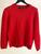 Fendi Red Knit Sweater