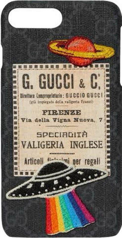 Gucci UFO Black Phone Case