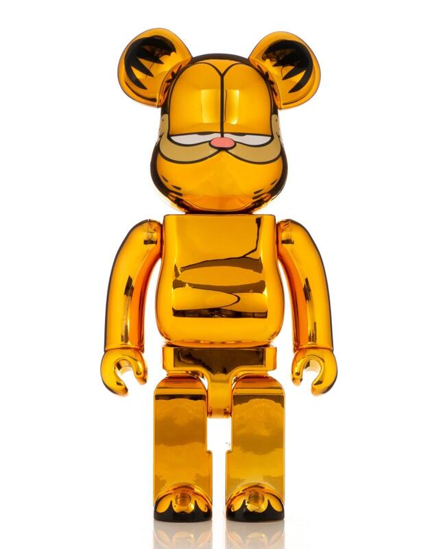 Bearbrick 1000% Garfield toy