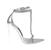 Jessica Rich Luxe Sandal Silver