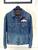 Gucci Blue Denim Patches Oversized Jacket