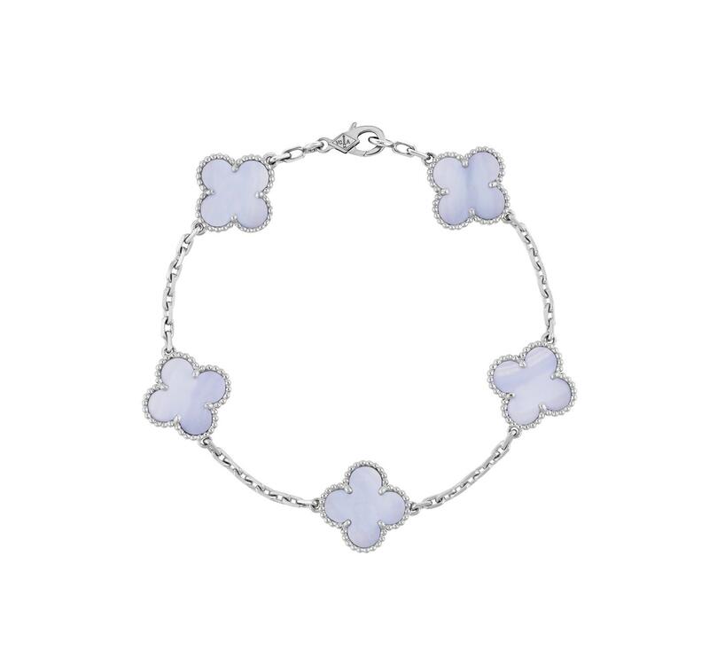 Vintage Alhambra bracelet 5 motifs, Van Cleef & Arpels