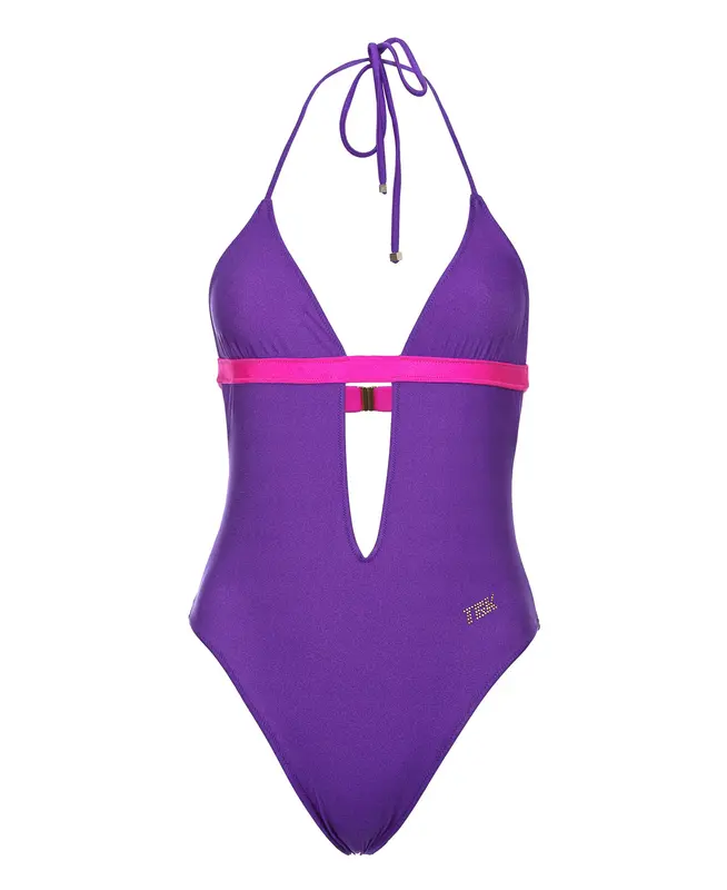 The Gold Key "La Sportive" Swimsuit - Violet